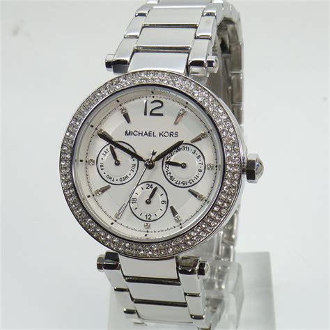 michael kors uhr edelstahl silber|Michael Kors watches.